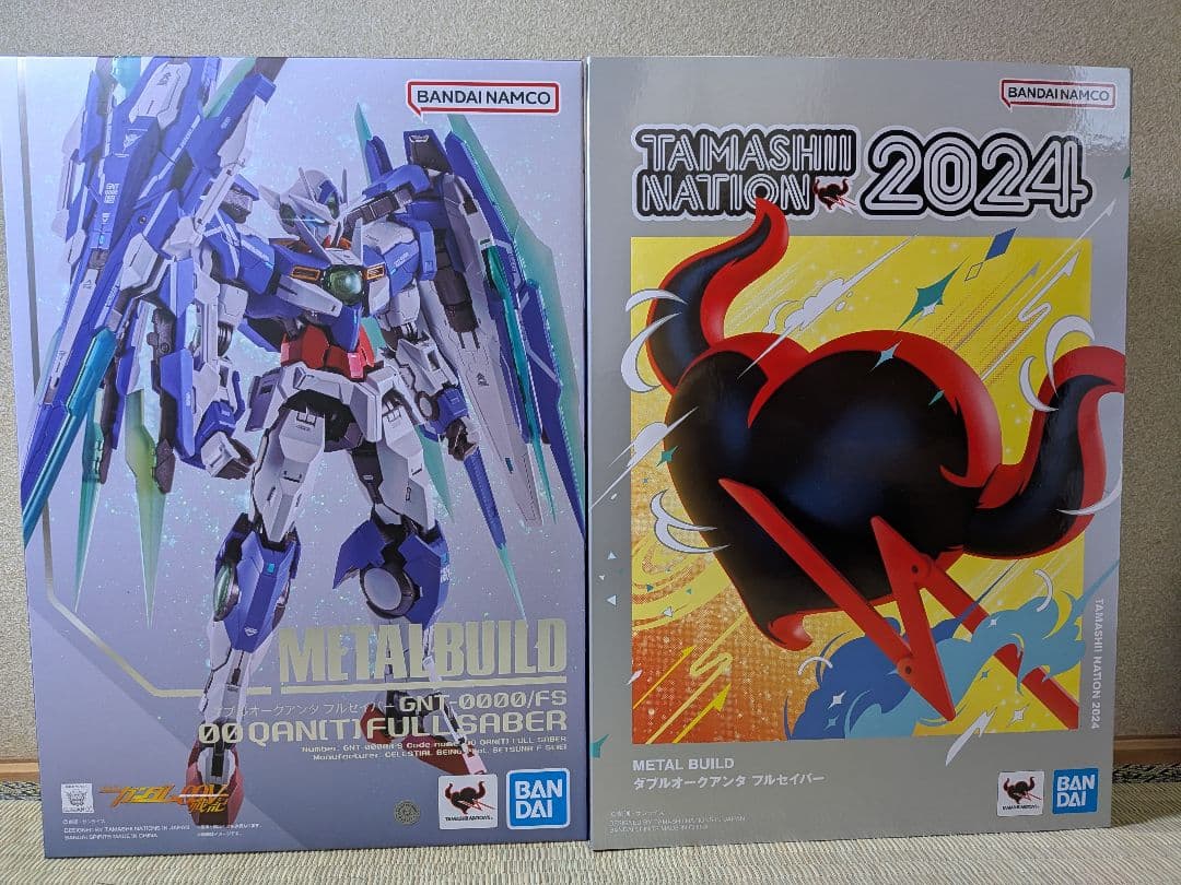 未開封　L BUILD　ダブルオークアンタ フルセイバー