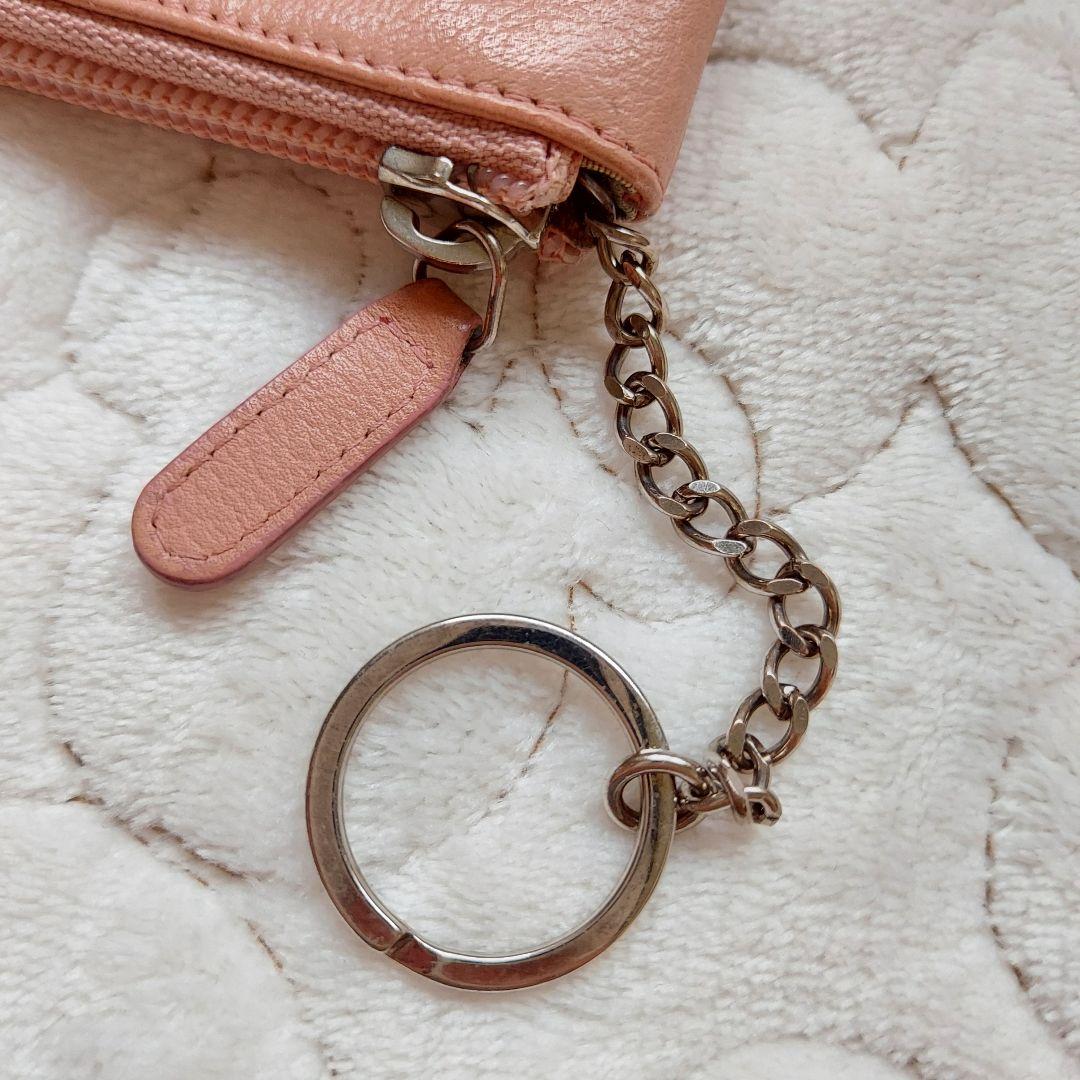 ぽ*と様 CHANEL カーディガン型  カード ケース ピンク キーリン