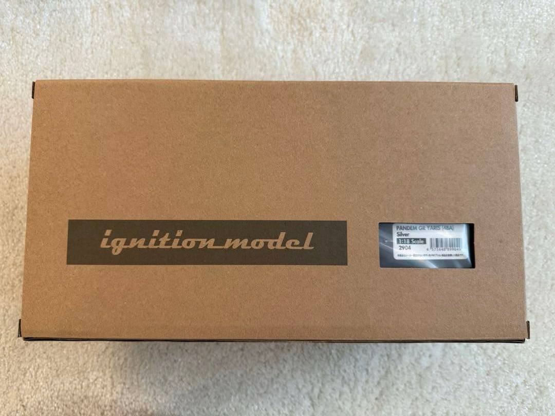 イグニッションモデル IG2904 YARIS (4BA) Silver ヤリス