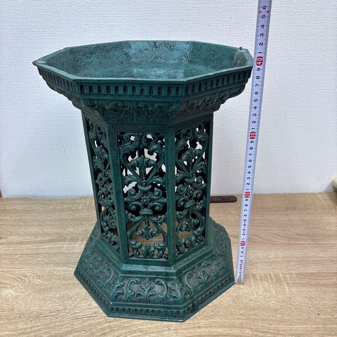 イタリア ロココ調　大理石 アンティーク　サイドテーブル＆花台