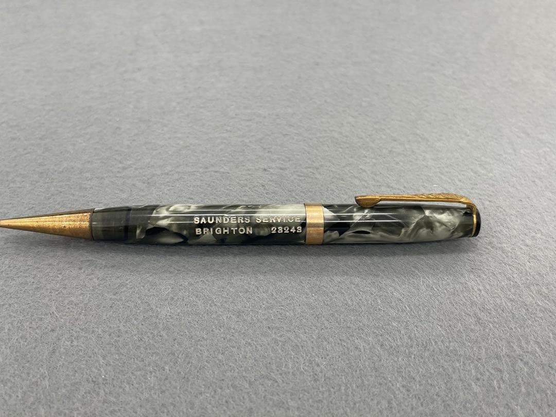 【希少】DELARUEONOTO オノト　繰り出しペンシル　企業ネーム入り　独製