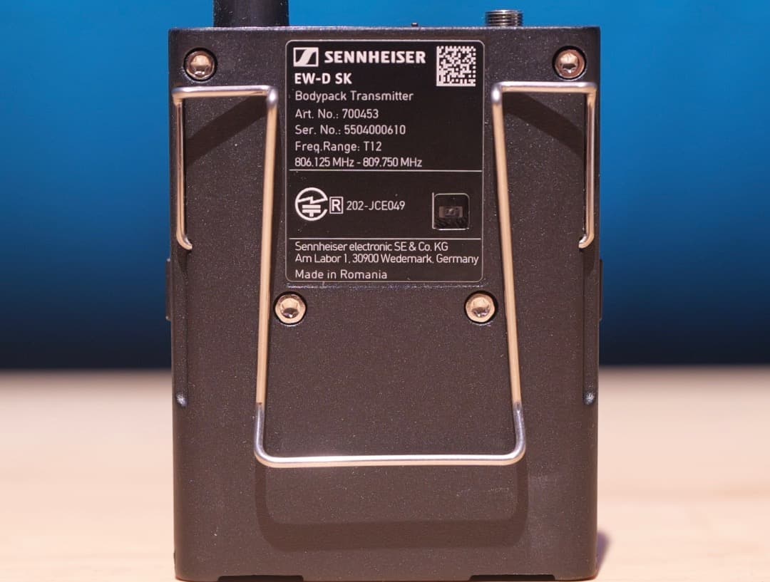 新品Sennheiser EW-D SK デジタルボディーパックトランスミッター