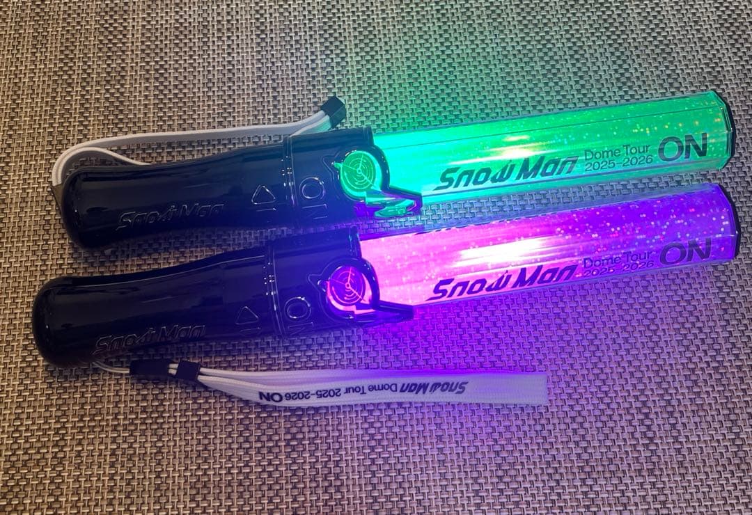 Man スノーマン　ペンライト　ON 2本　まとめ