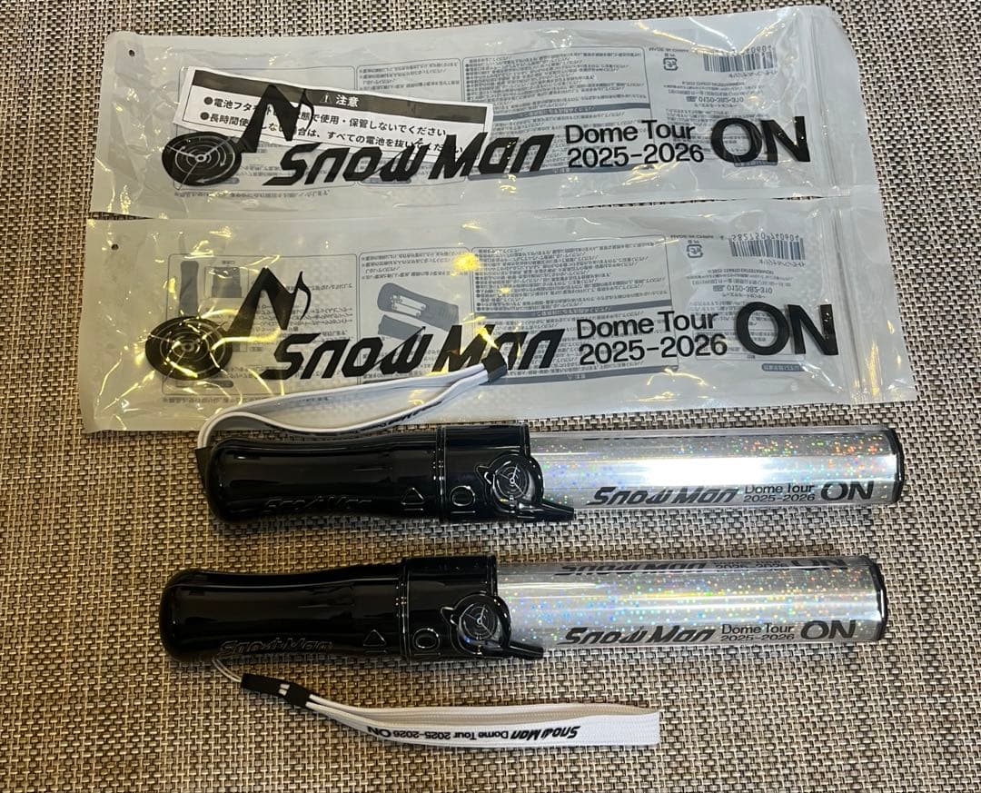 Man スノーマン　ペンライト　ON 2本　まとめ