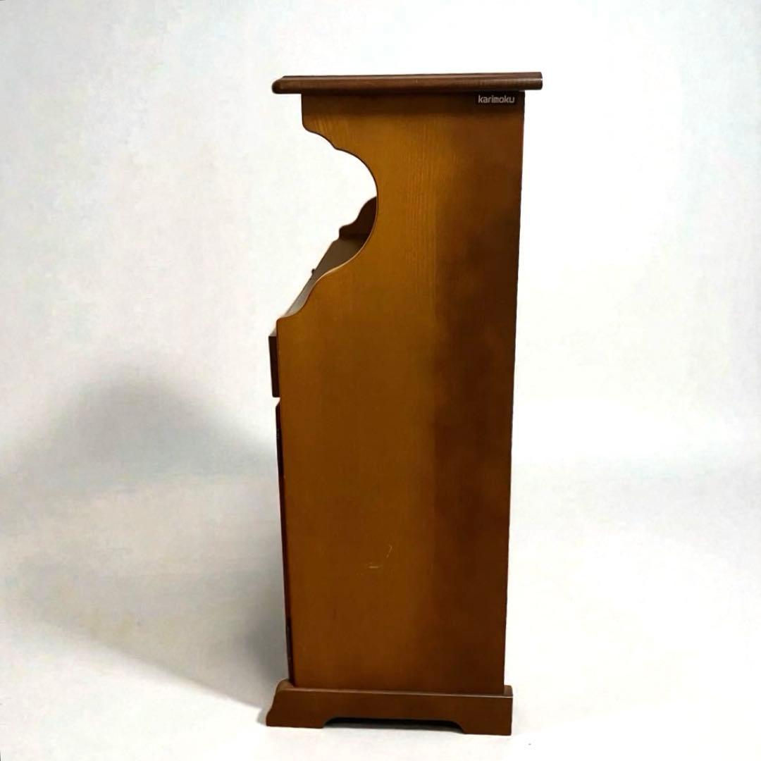 【希少】karimoku コロニアル　カリモク家具　電話台　高級家具