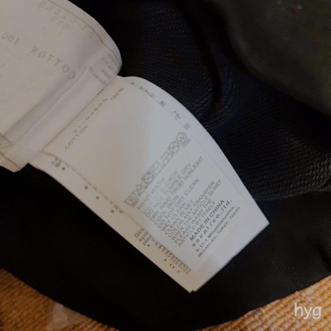 kiki様　【新品未使用】Sacai × Kaws フーディー サイズ1