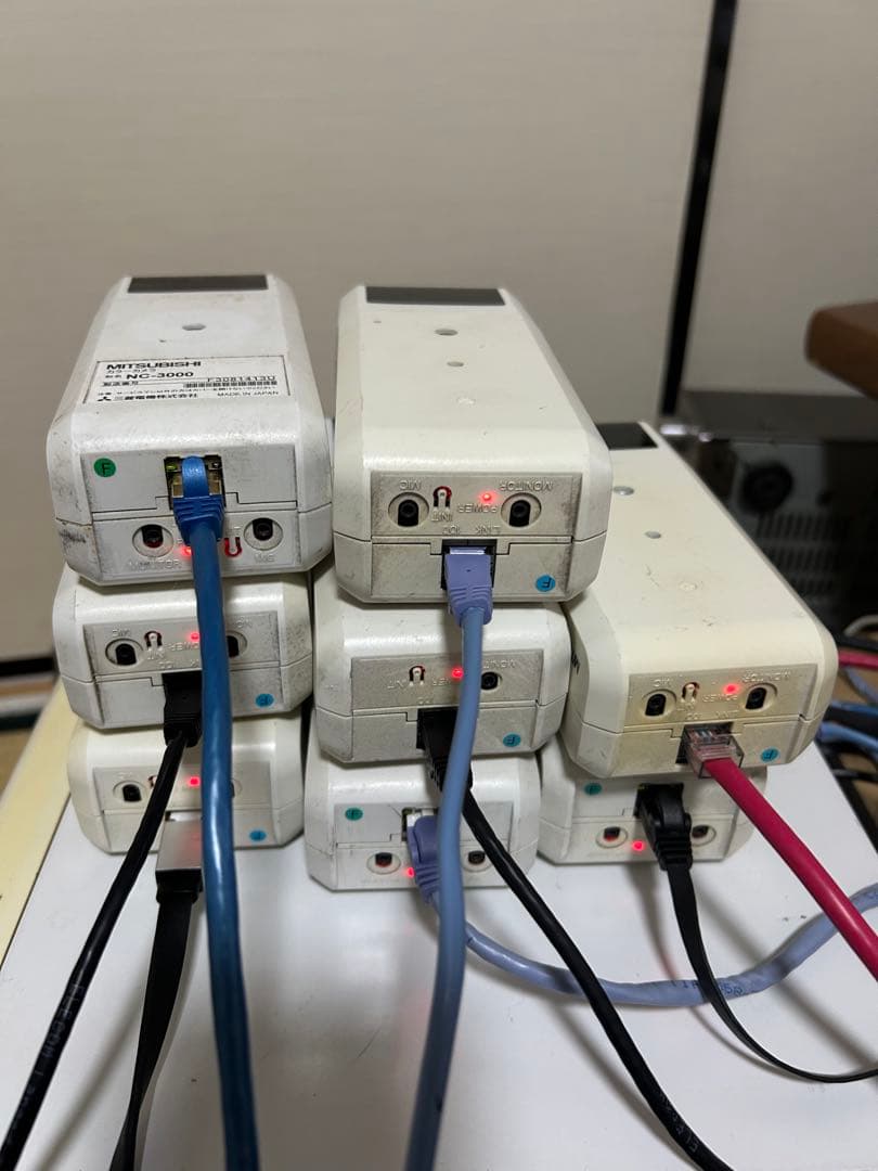 三菱レコーダーNR-3500/カメラNC-3000【モニター/ステー付き】