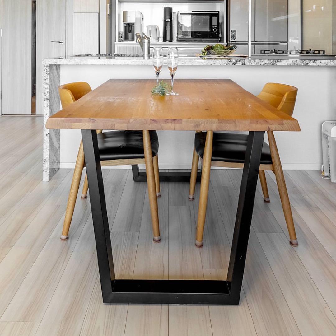 天然木 ダイニングテーブル 140×90×70