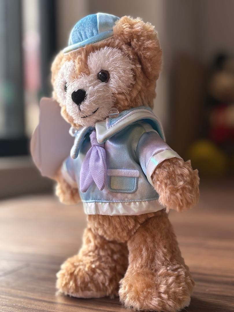 カラフルハピネス 20周年　ダッフィー　ポージープラッシー バケパ