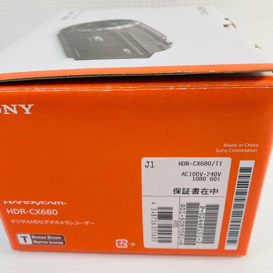 【美品】SONY HDR-CX680 ビデオカメラ 本体