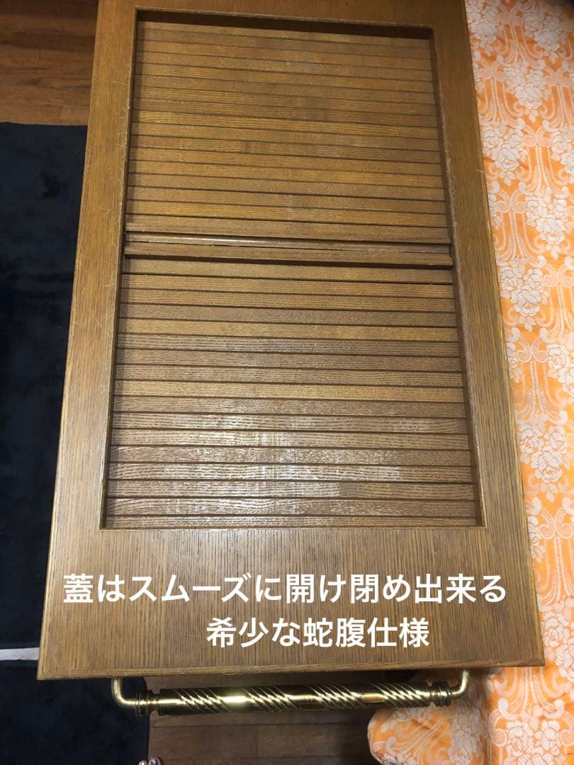希少 蛇腹♦️高性能♦️高級キッチンワゴン大容量♦️ラグジュアリー♦️送料込