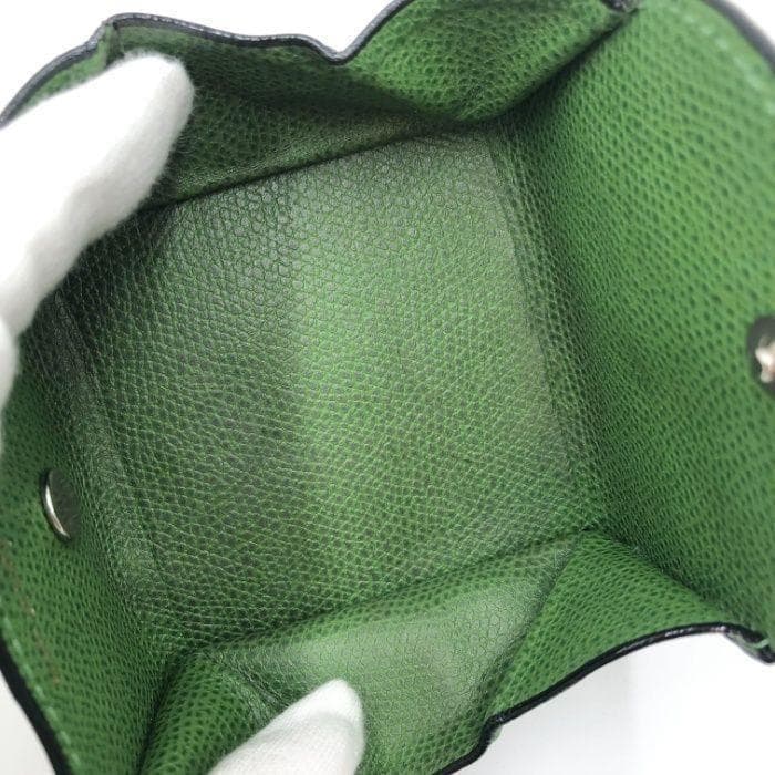 ヴァレクストラ Valextra ケース 小銭入れ ミニ財布 グリーン 緑