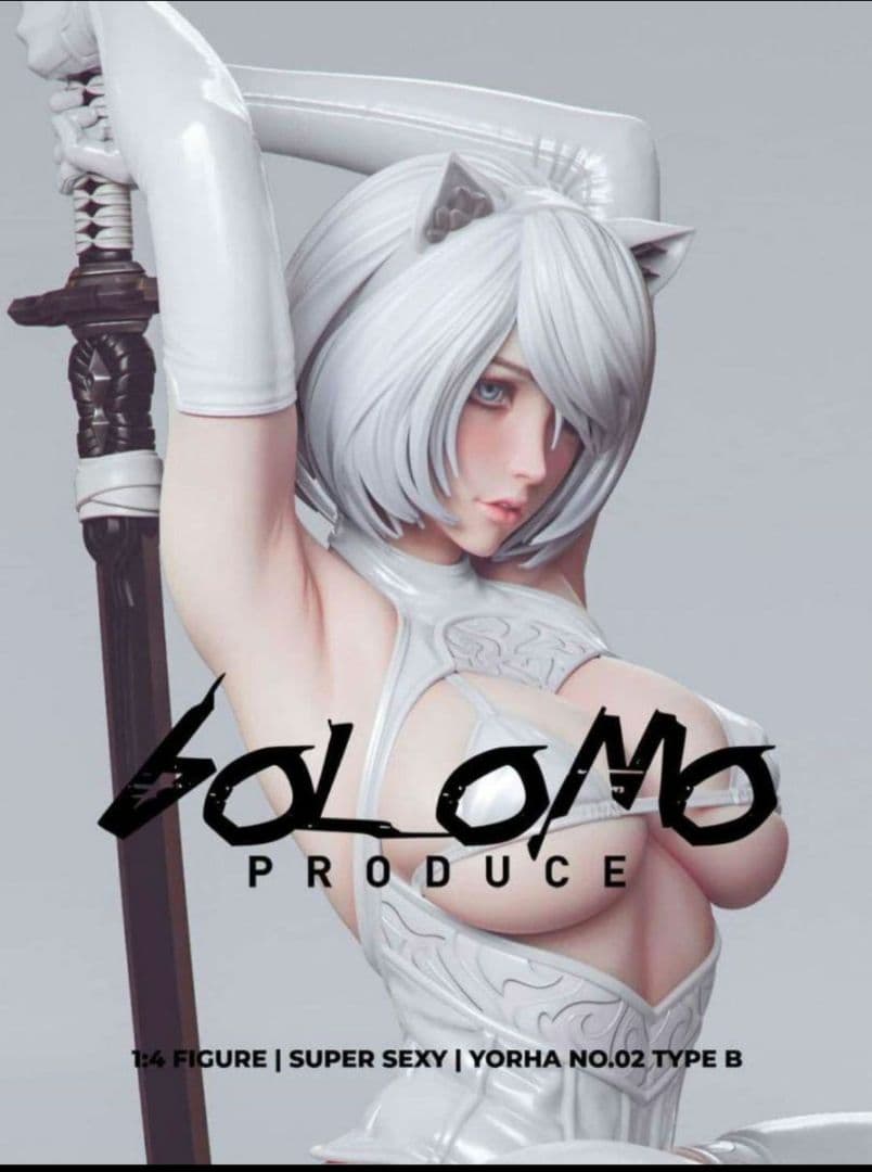 Bolomoヨルハ No.2 Type 02B ガレージキット フィギュア