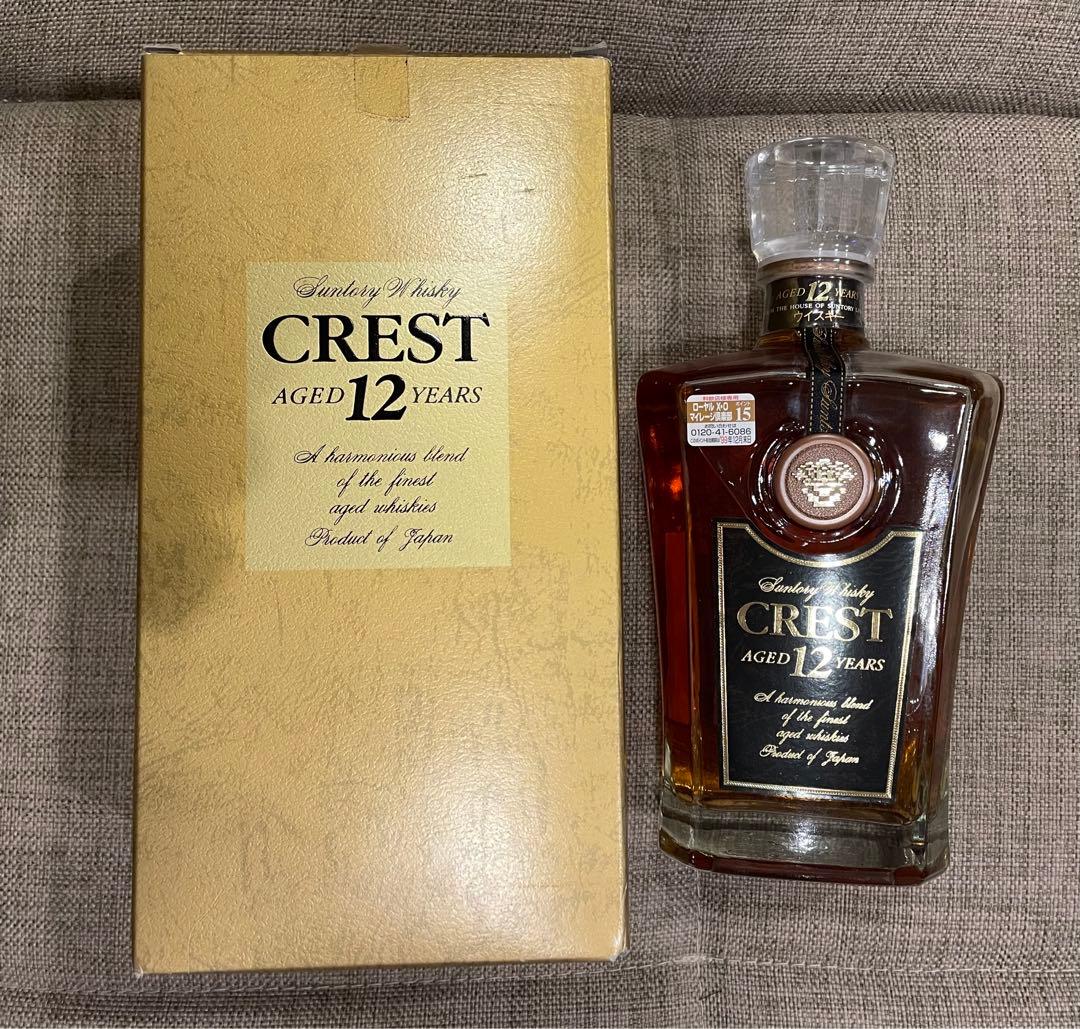 サントリーウイスキークレスト12年