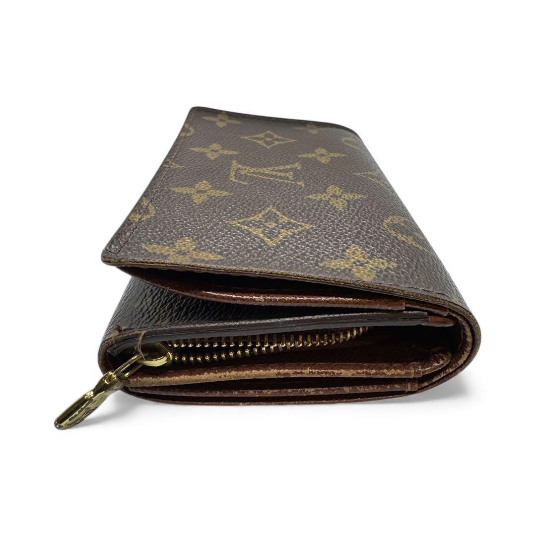 ルイヴィトン ポルトモネビエ トレゾール 折り財布 モノグラム