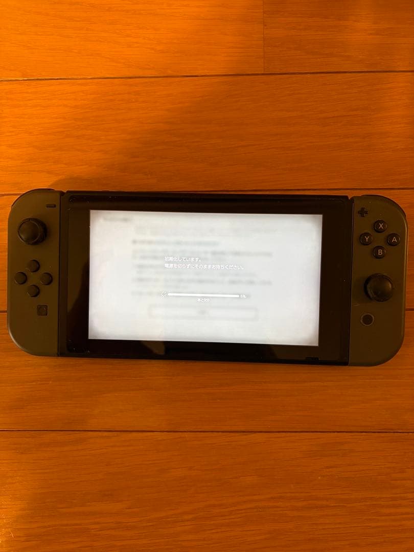 Nintendo Switch 本体 ブラックジャンク品 充電が弱い