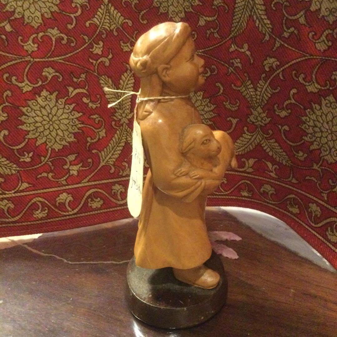 中国の柘植の人形、文革時代