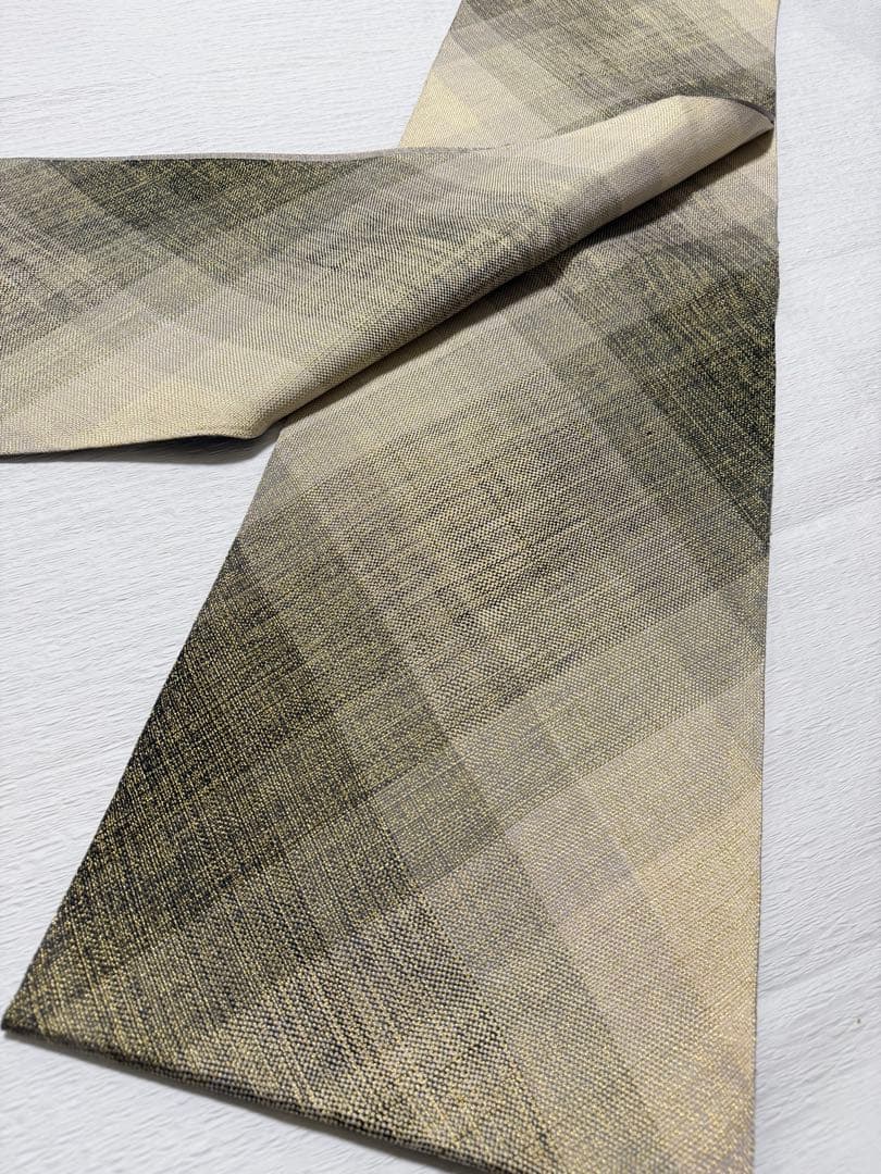 m-39ひなや工房 伊豆蔵明彦 唐組 袋帯 正絹 未使用極美品