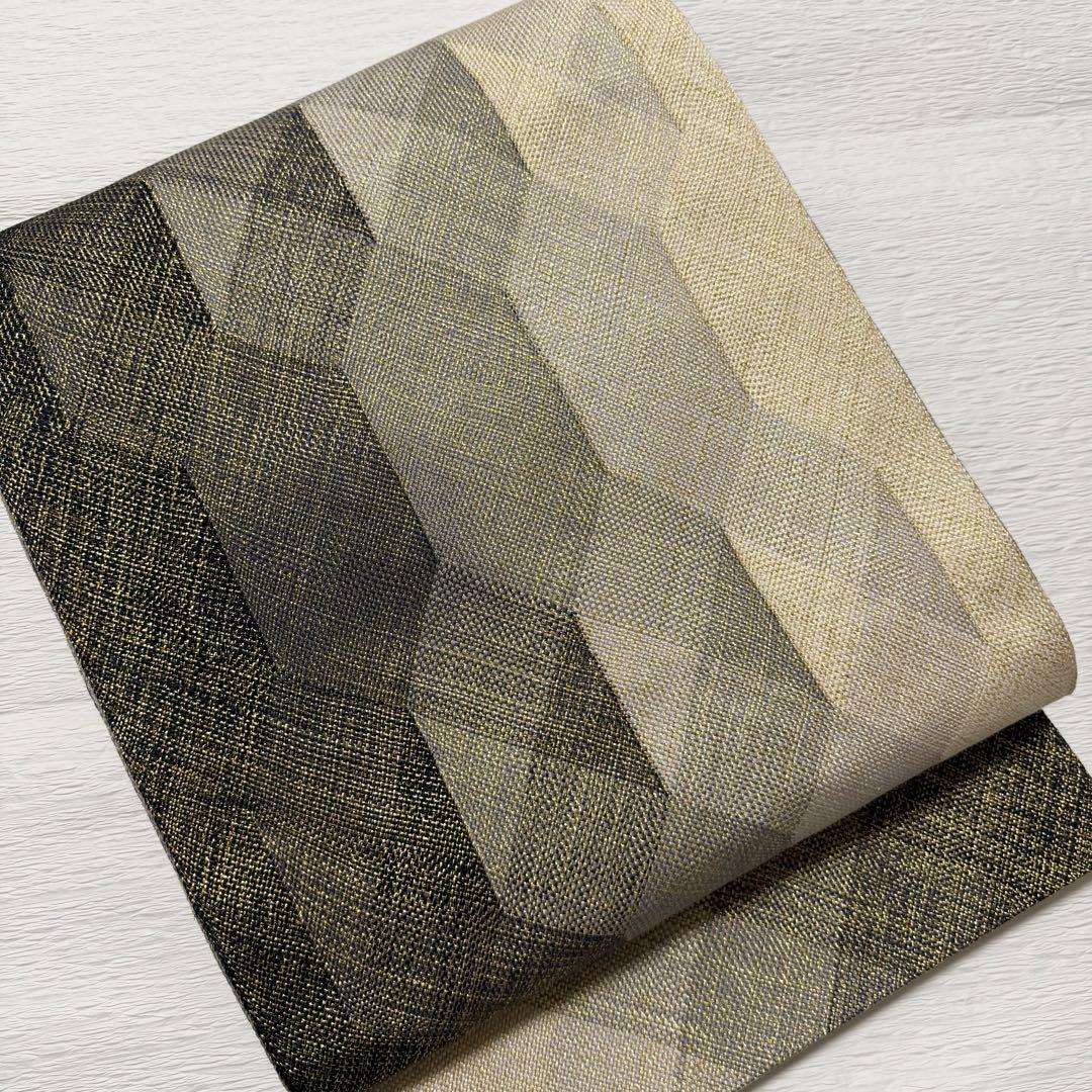 m-39ひなや工房 伊豆蔵明彦 唐組 袋帯 正絹 未使用極美品