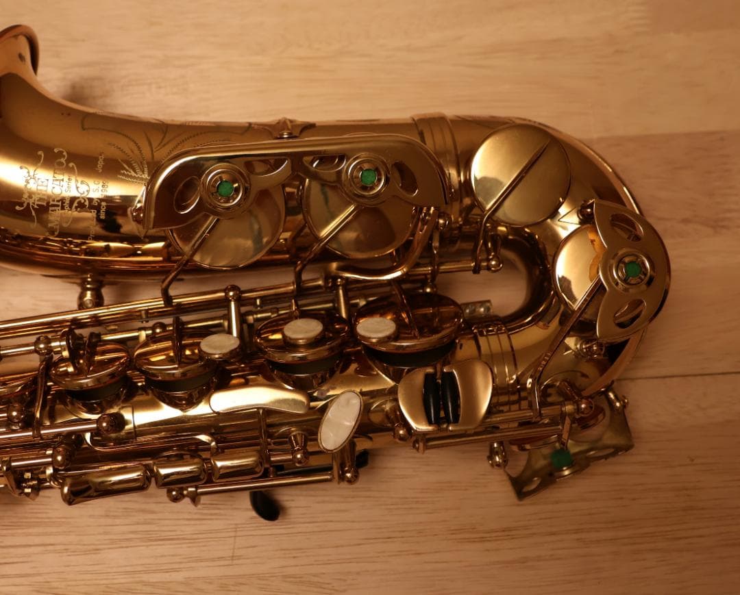 アルトサックス　下倉楽器　MARCATO　AL-500(?)　1995年