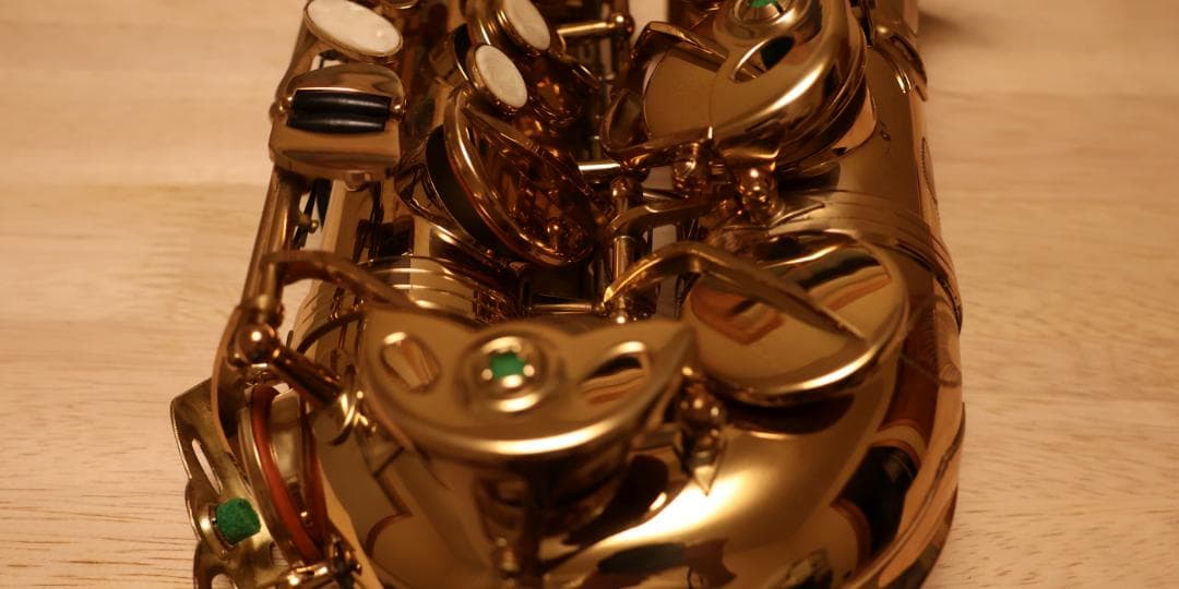 アルトサックス　下倉楽器　MARCATO　AL-500(?)　1995年