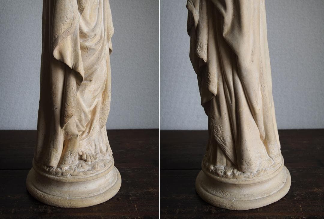 classic.select白い聖母像 52cm聖心の聖母マリア/K147