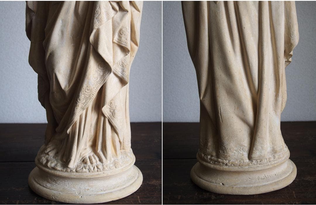 classic.select白い聖母像 52cm聖心の聖母マリア/K147