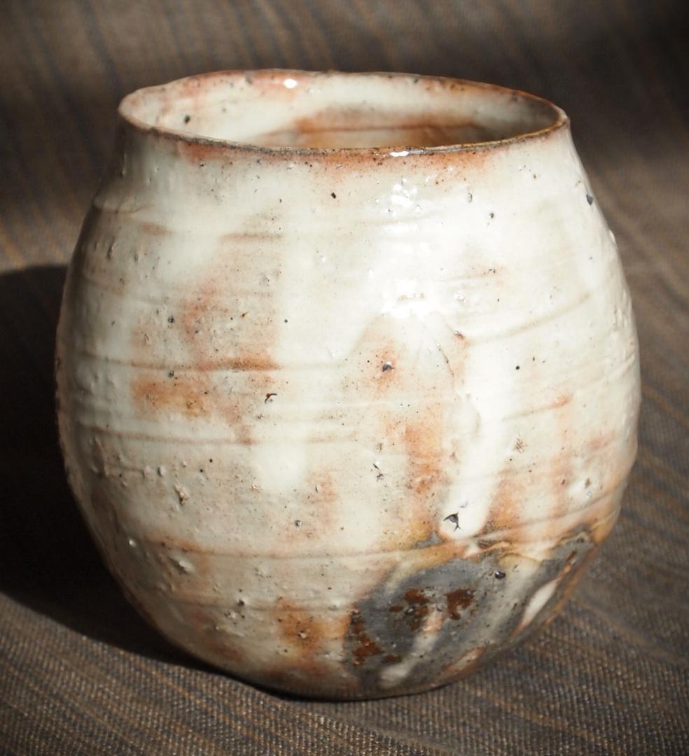 人気作家★辻村塊【師＆父：辻村史朗】★粉引丸カップA