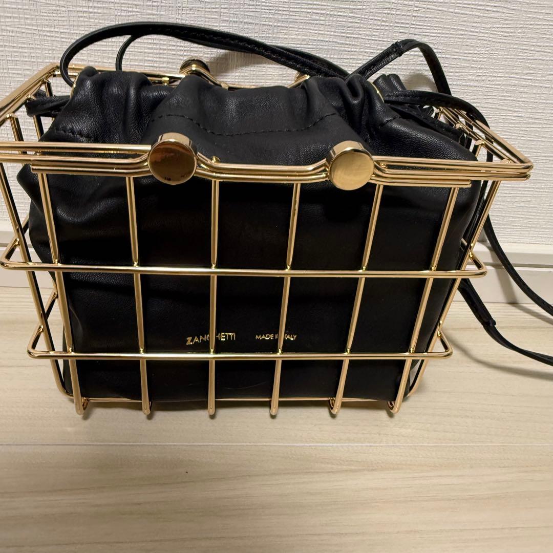 【極美品✨】ZANCHETTI ザンチェッティ マーケットレザーバック
