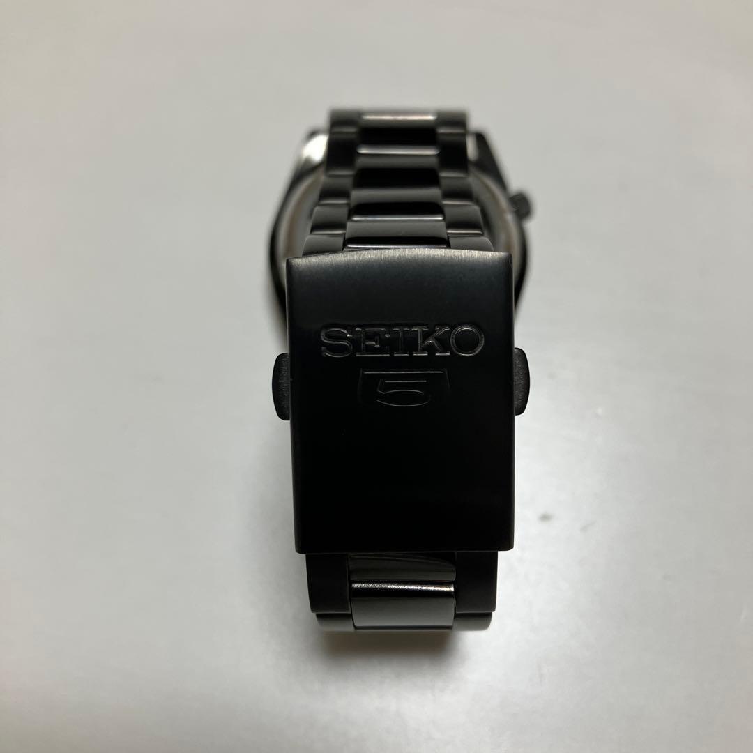 SEIKO5 SNKE03K1 自動巻き腕時計 ブラック
