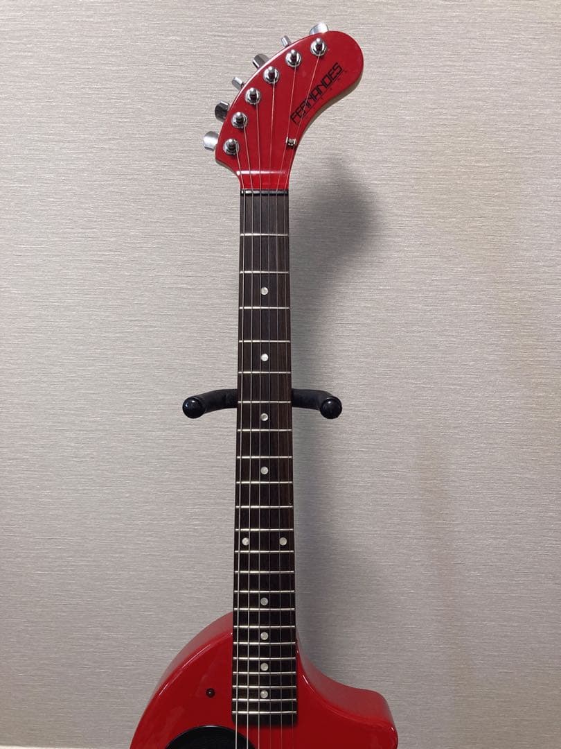 新品同様 FERNANDES ZO-3 フェルナンデス 赤 レッド