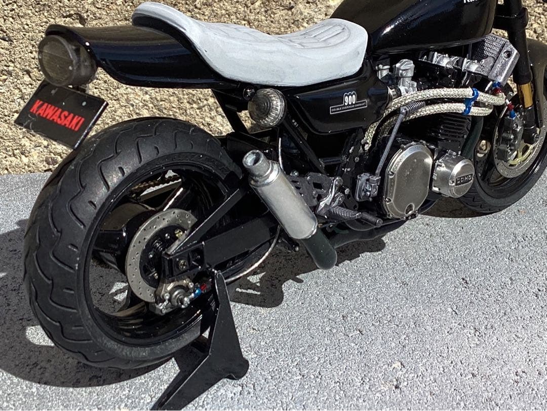 バイクプラモデル　族車　アオシマ1/12 Z1(ジャンク品)