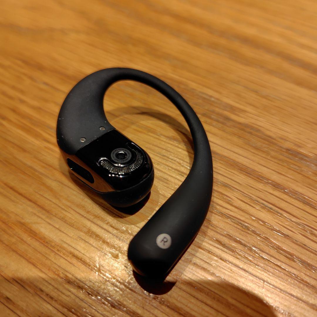 SHOKZ OPENFIT2 ワイヤレスイヤホン ブラック 右耳のみ