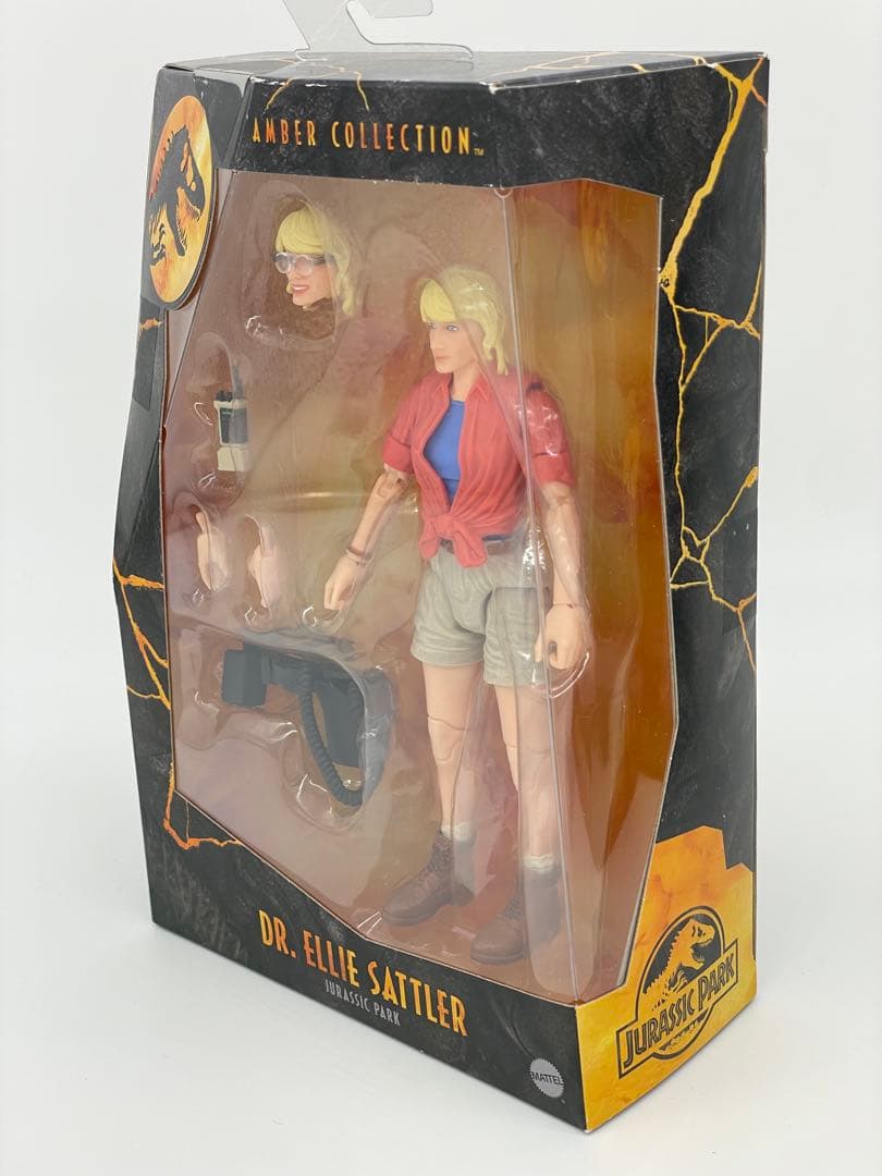 ジュラシックパーク Amber Collection フィギュア 3体セット