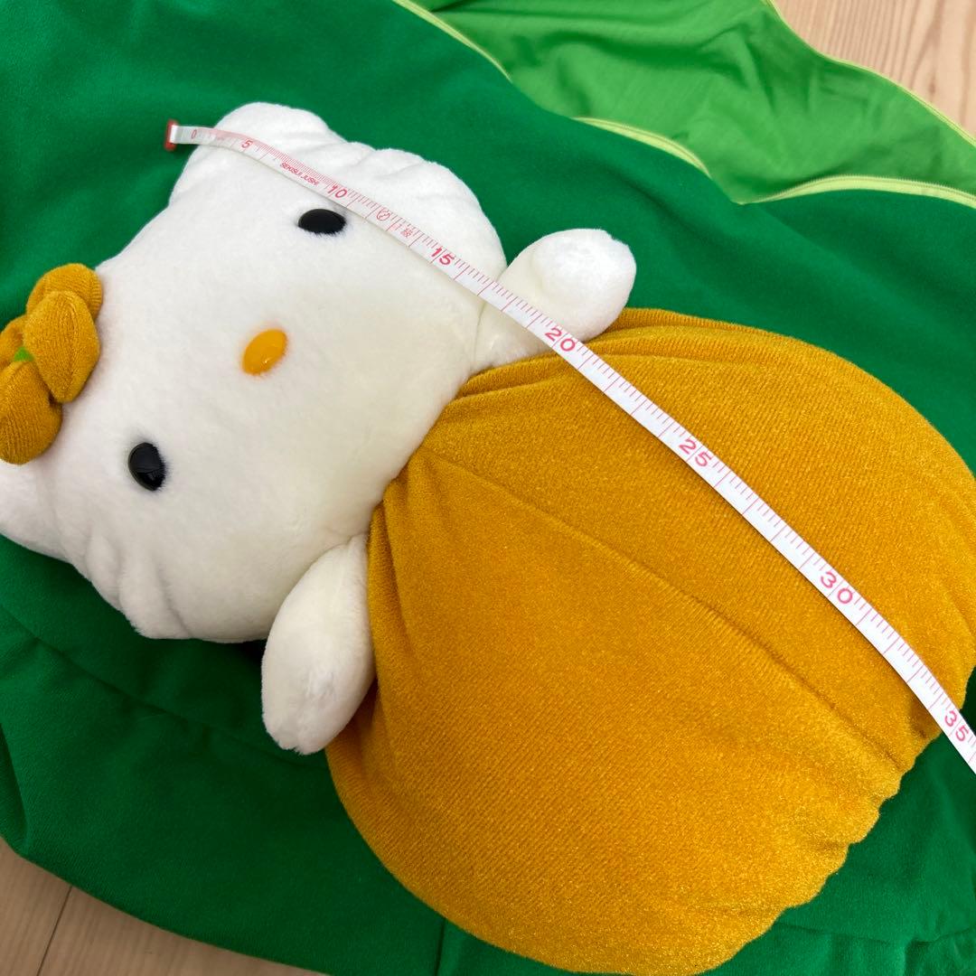 希少　紀文豆乳　ハローキティ　ぬいぐるみ　豆キティ　お豆キティ　ご当地キティ