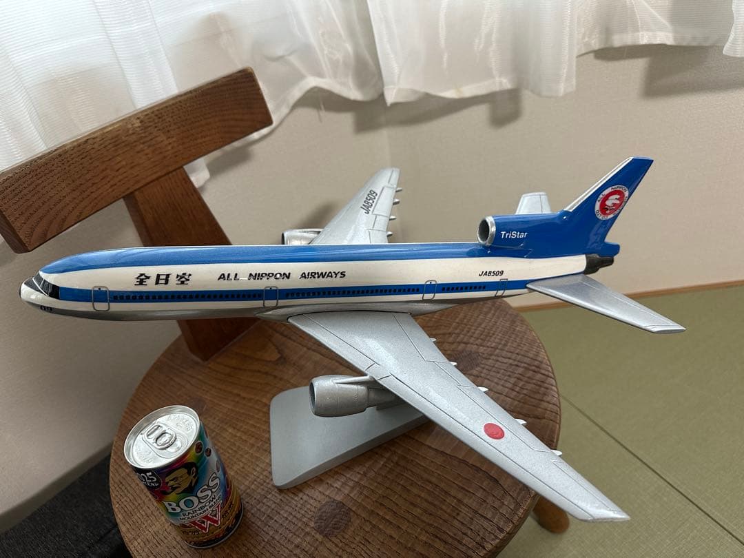 非売品　特大　ANA 飛行機　模型 モヒカン ノベルティ店舗展示用　トライスター