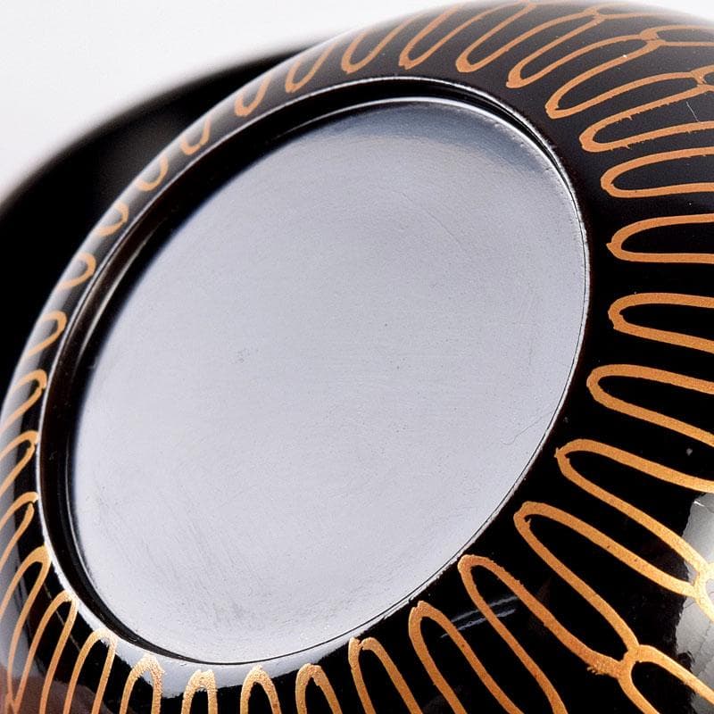 茶道具　正春作　網目金蒔絵　中棗　共箱　V　8435