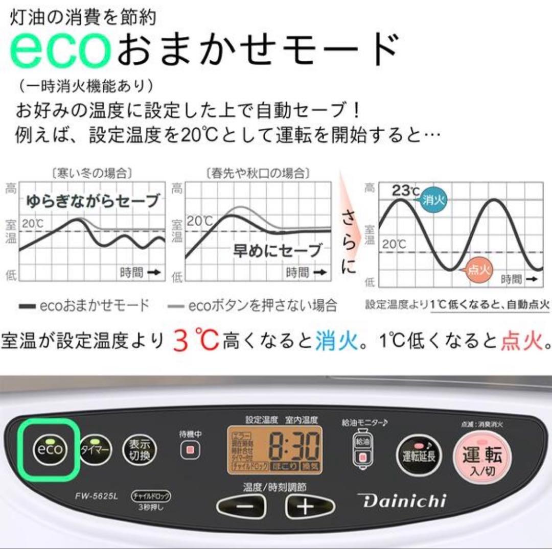 【24年製】ダイニチ FW-9624L 石油ファンヒーター