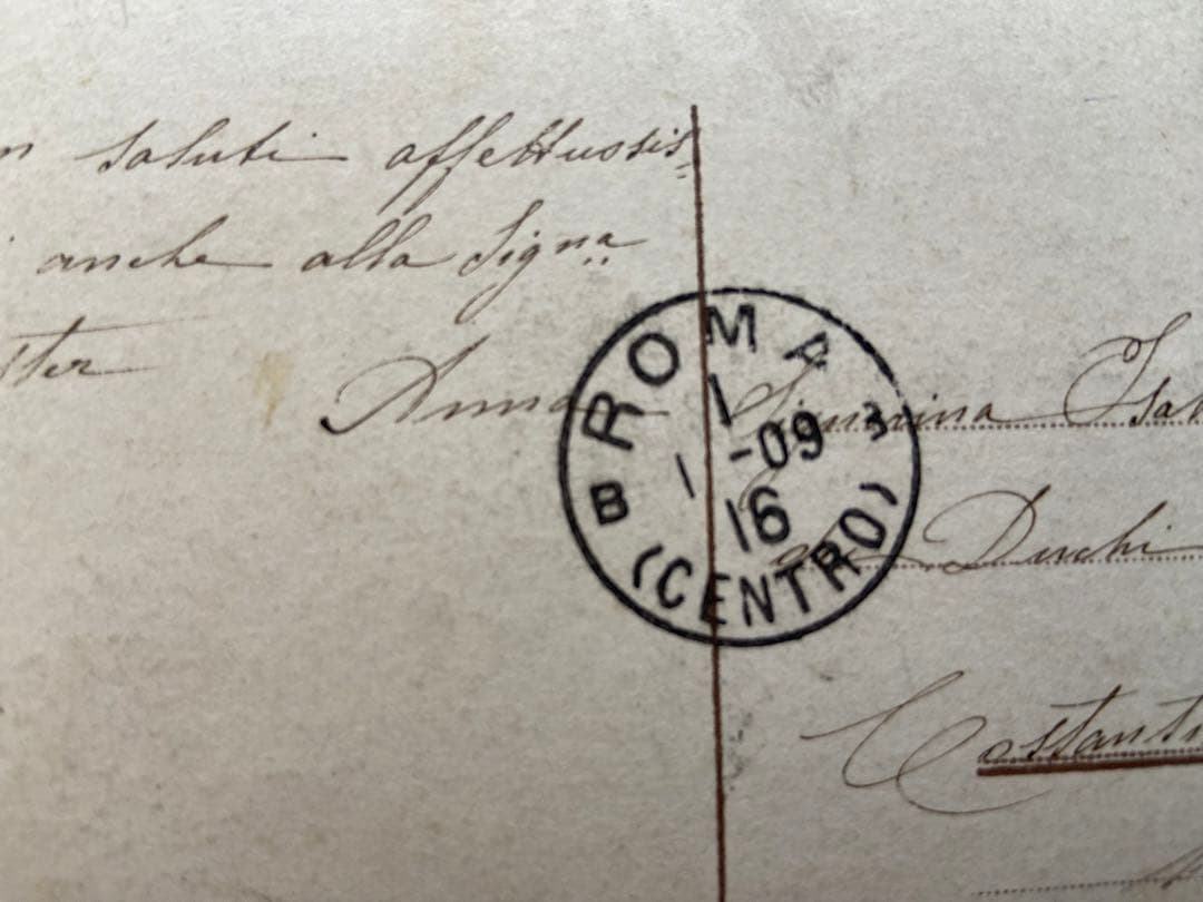 ヨーロッパアンティーク絵はがき