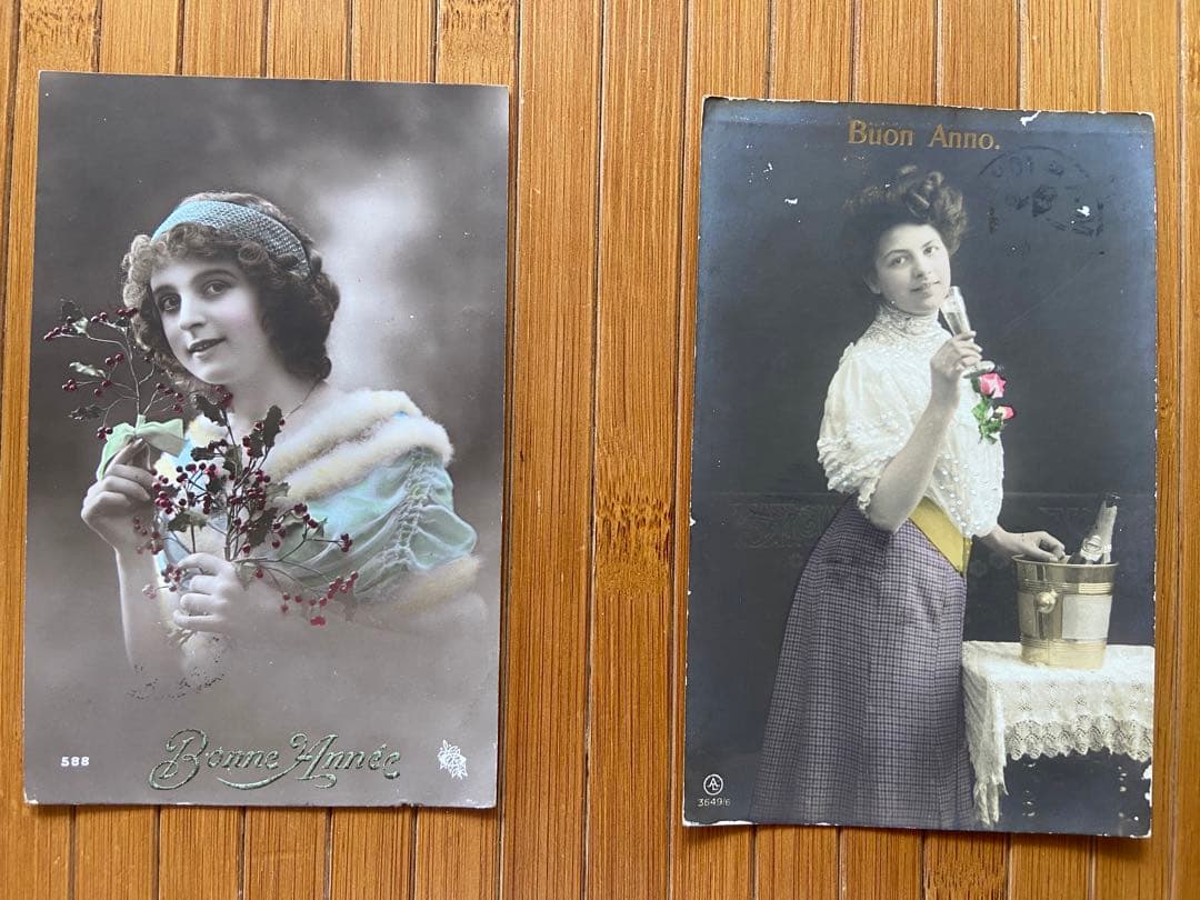 ヨーロッパアンティーク絵はがき