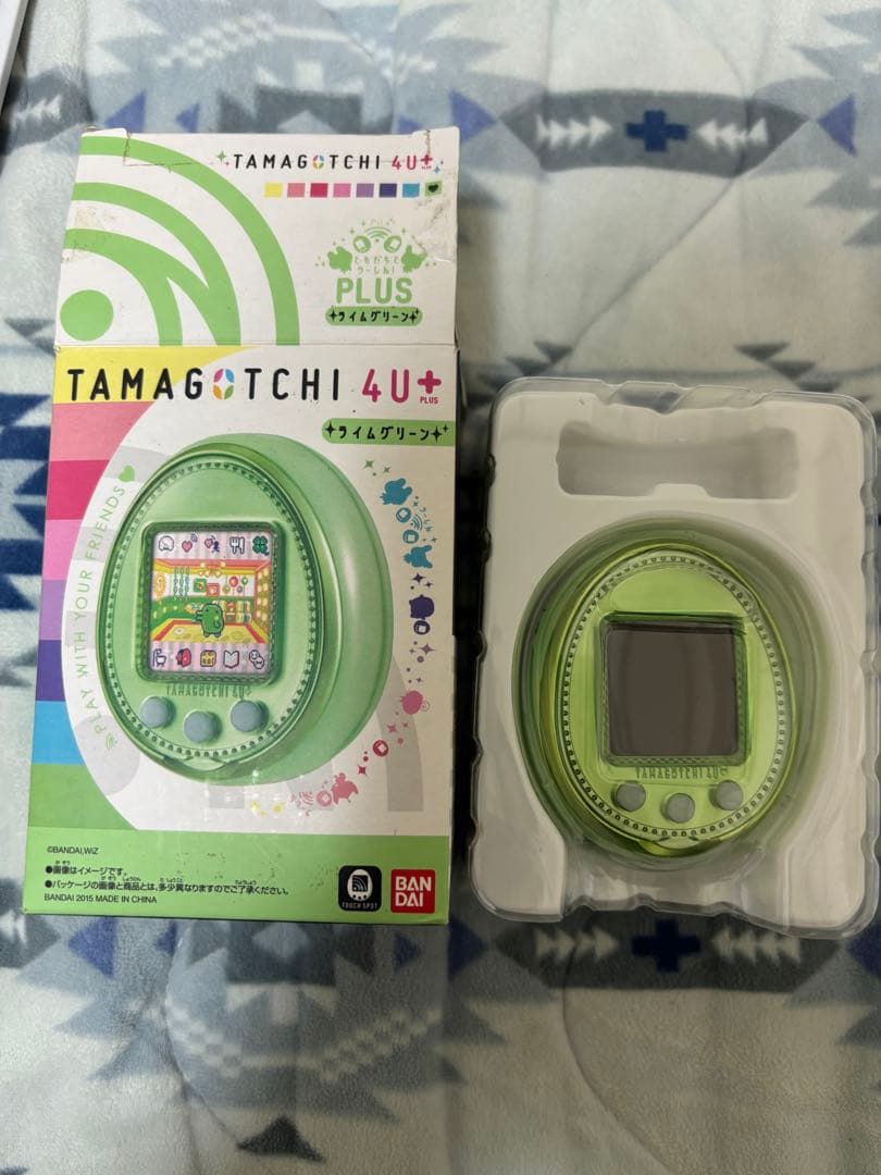 たまごっち Tamagotchi 4U+ ライムグリーン