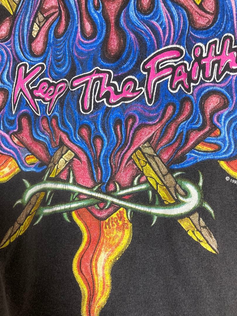 雰囲気◎1993 BON JOVI Keep The Faith Tシャツ L