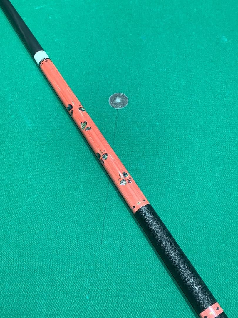 女性向け　新品・コンポジットウッド・総インレイ・蝶・ラジアル・11.8ｍｍ