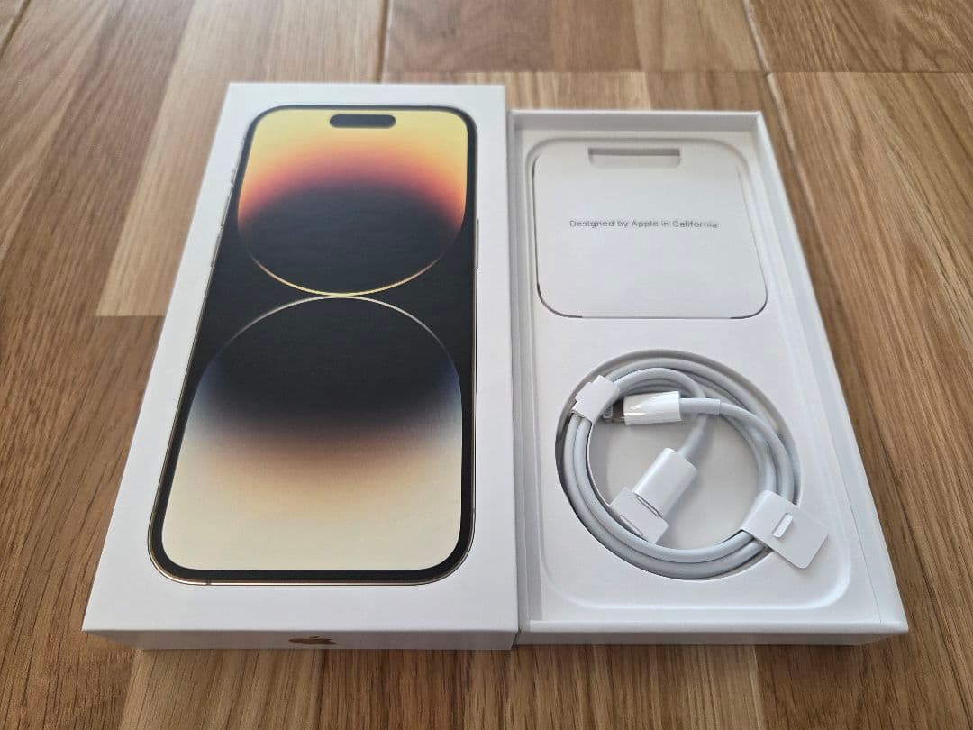 SIMフリー Apple iPhone 14 Pro ゴールド 256GB！