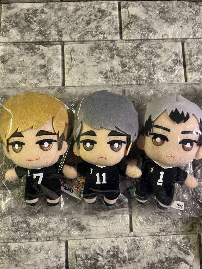 ハイキュー‼︎ ともぬい コンプ セット 18種 烏野 稲荷崎 青葉城西 梟谷
