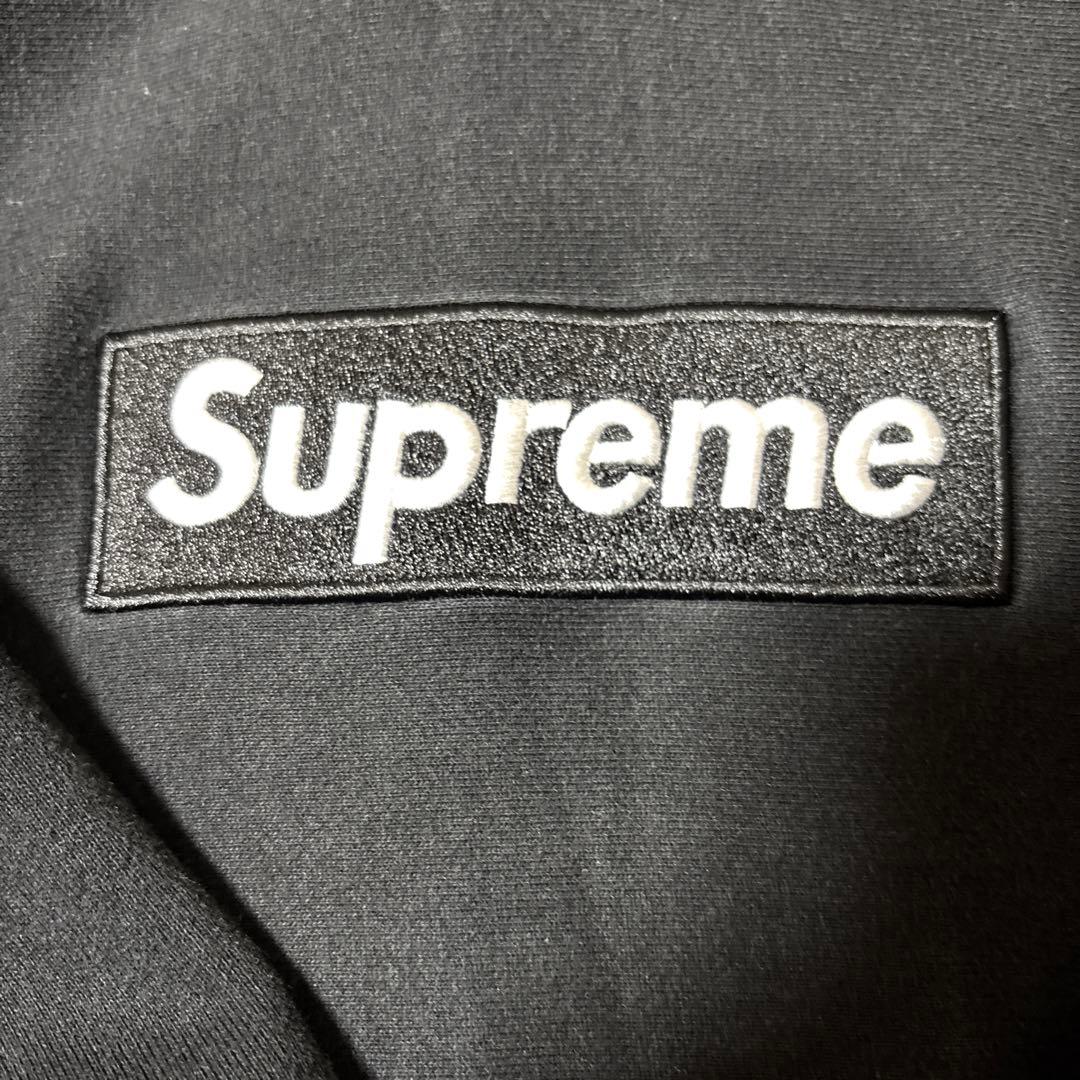 Supreme ブラック パーカー Mサイズ