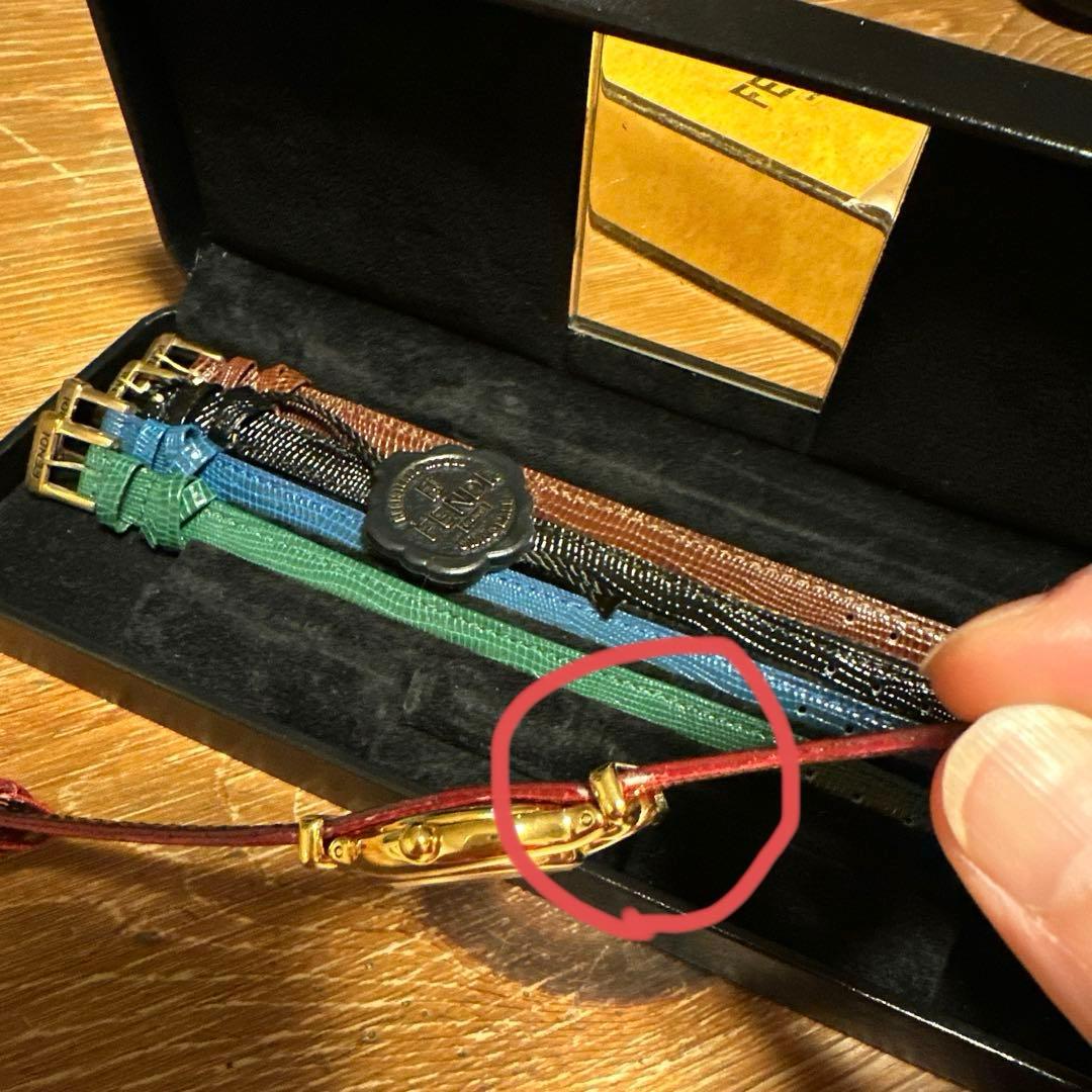 FENDI フェンディ カメレオン 640Lチェンジベルトレディース クォーツ