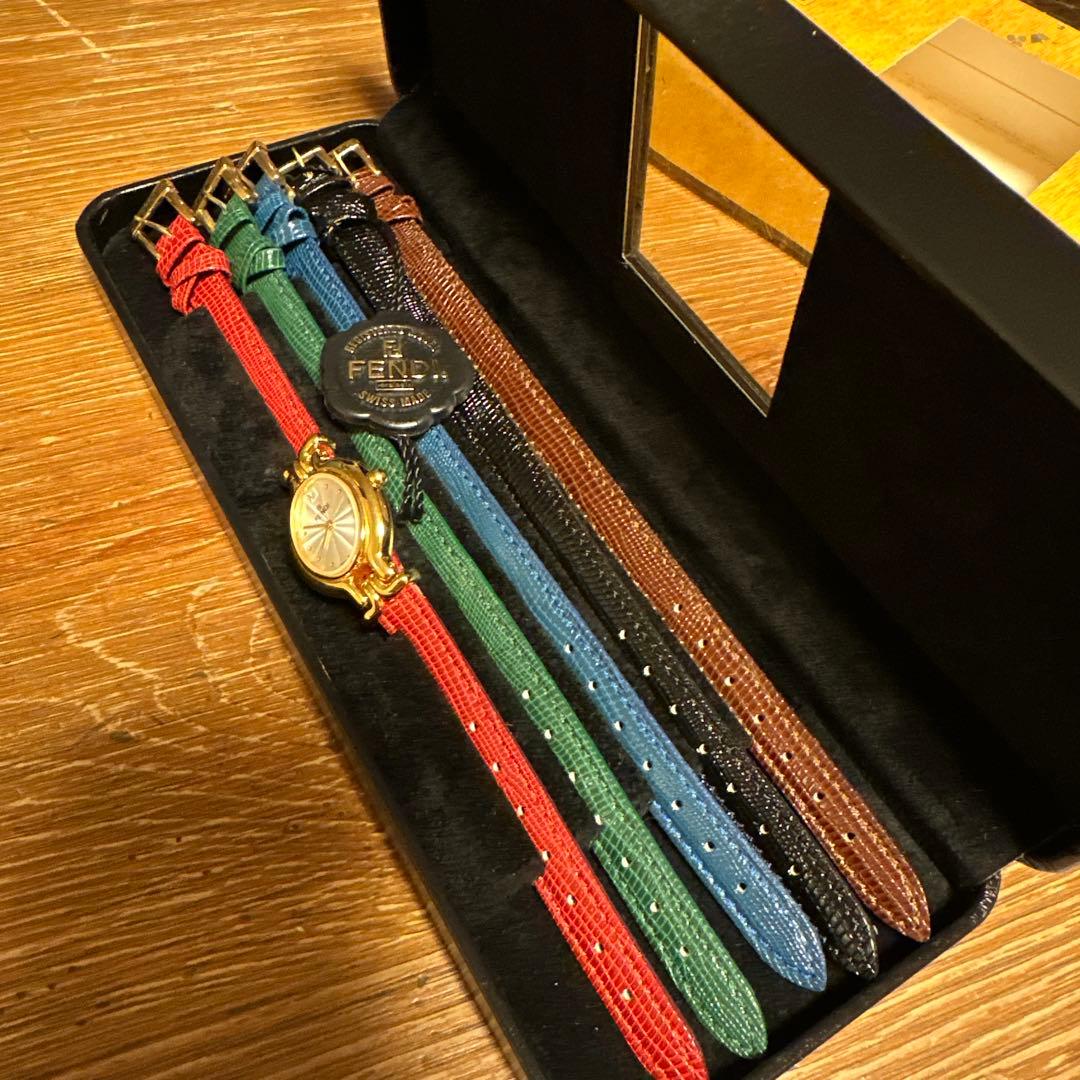 FENDI フェンディ カメレオン 640Lチェンジベルトレディース クォーツ