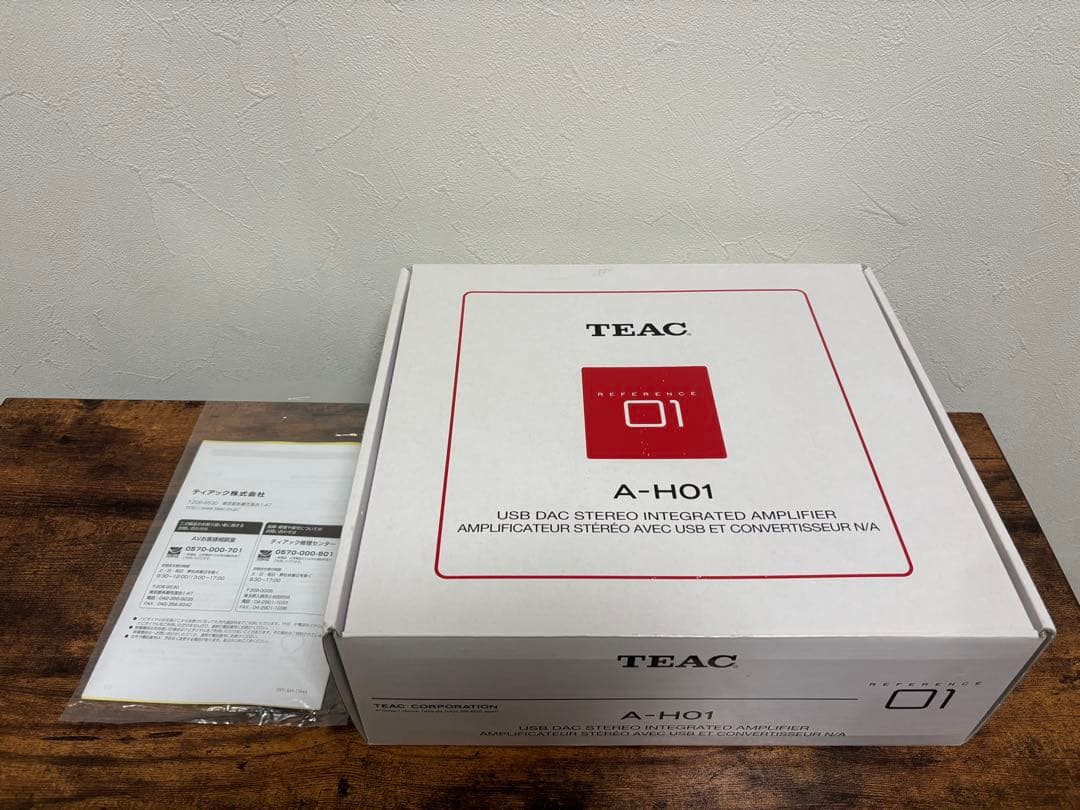 美品！Bluetooth！TEAC USB DAC アンプA-H01