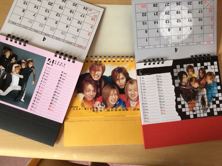 【Janne Da Arc☆貴重カレンダー】3冊セット‼️